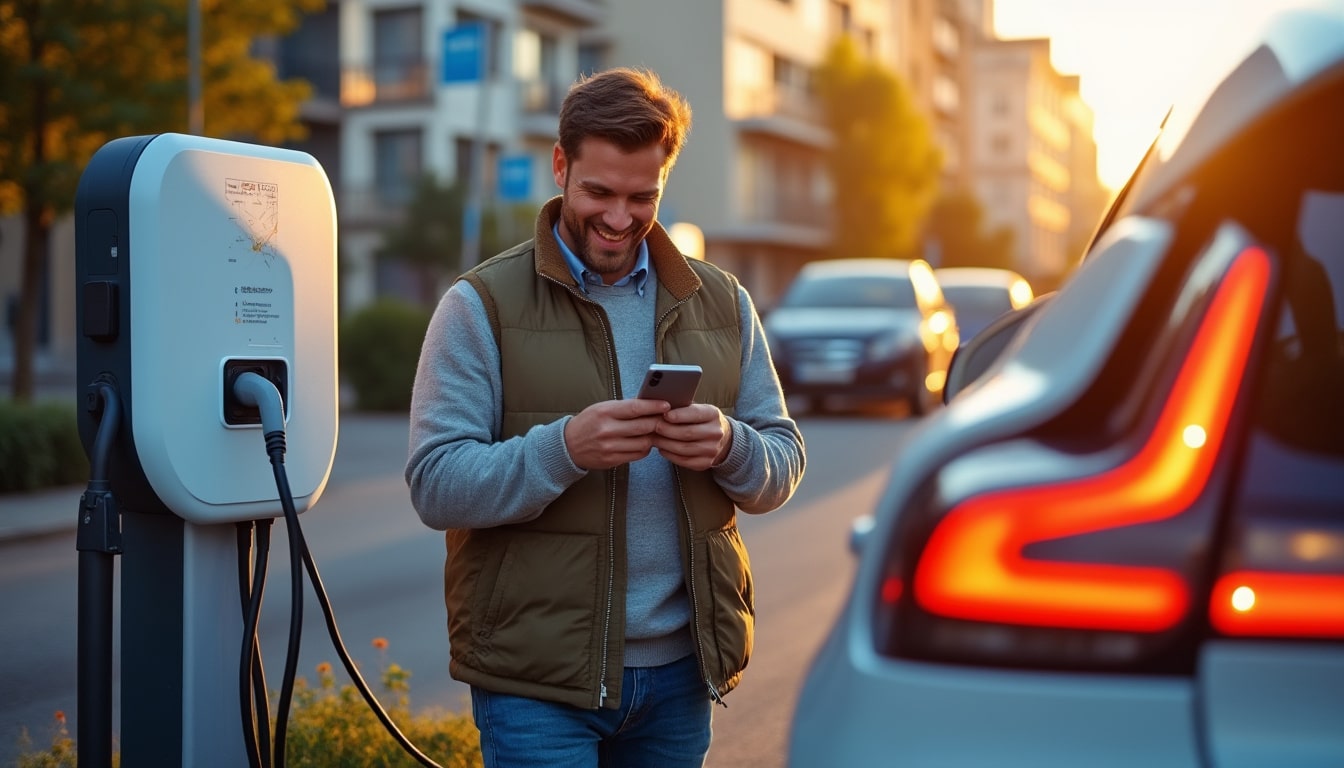Illustration: Comprendre le rôle des applications pour localiser les bornes de recharge gratuites