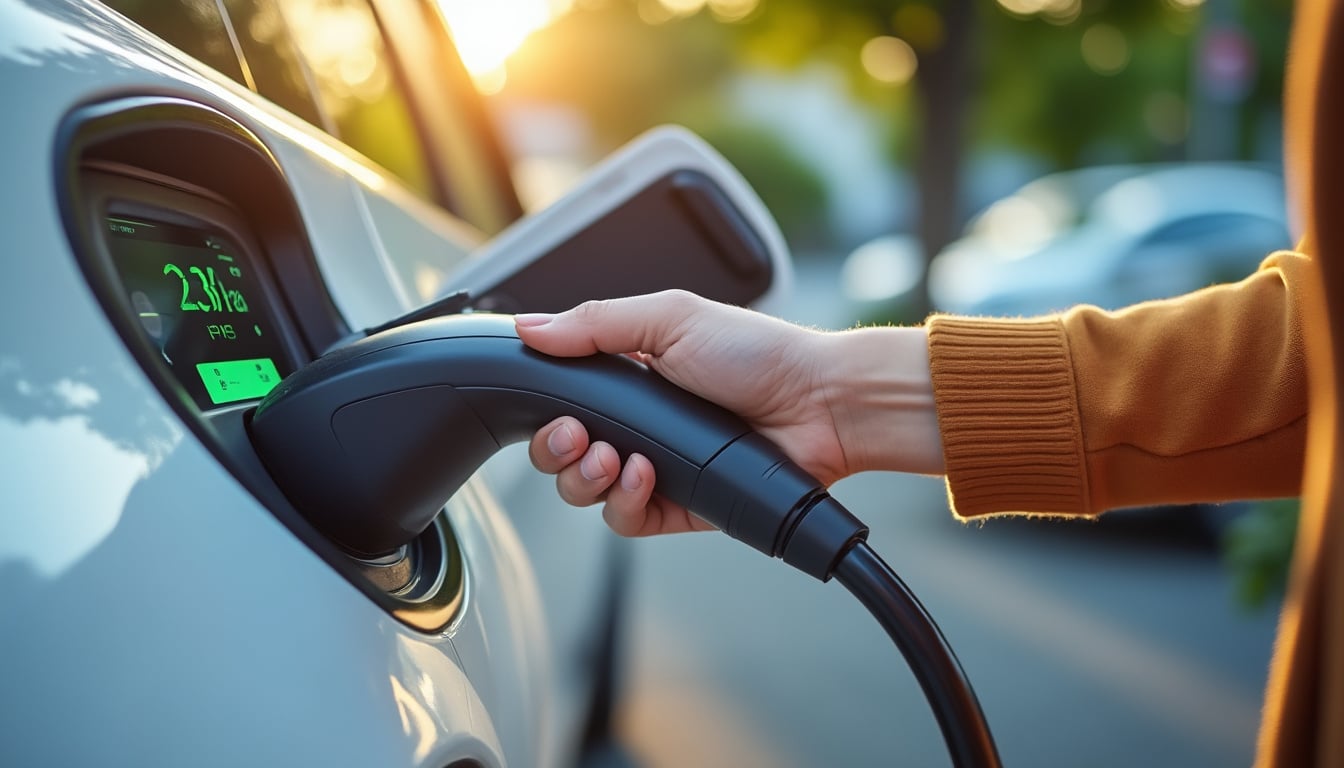 Borne de recharge voiture électrique avec carte bancaire : simplicité et sécurité