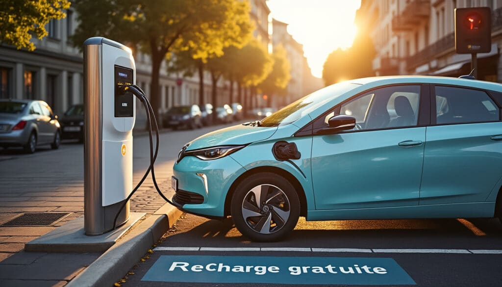 Borne de recharge voiture électrique gratuite à Lyon : guide complet