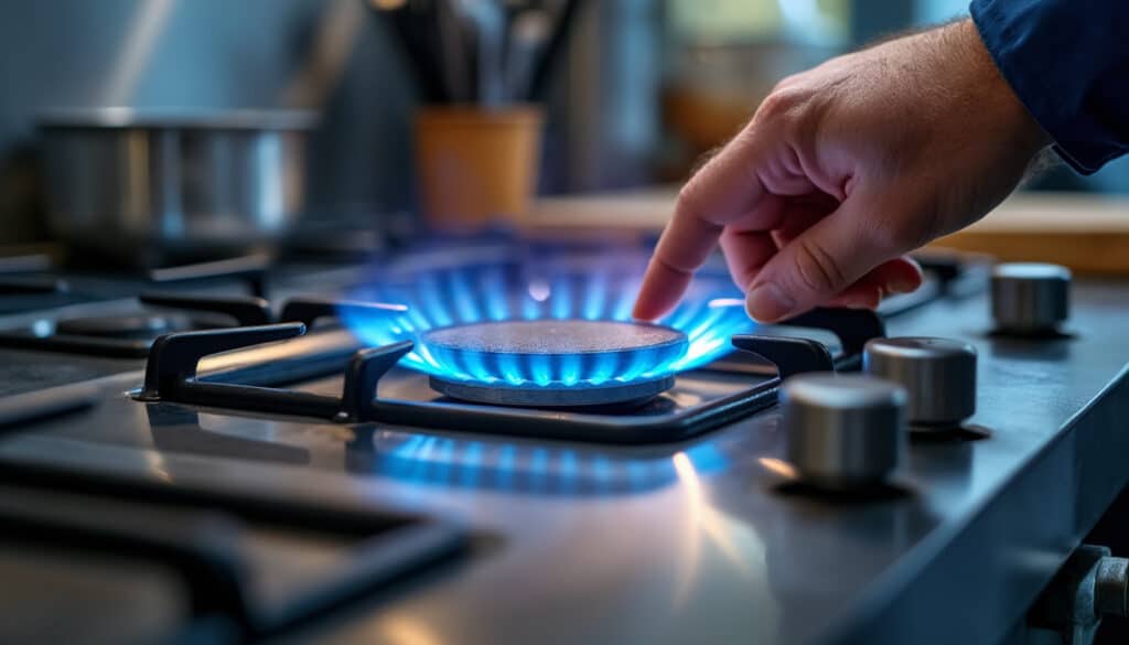 Brûleur de gaz de ville : fonctionnement, choix et entretien sûr