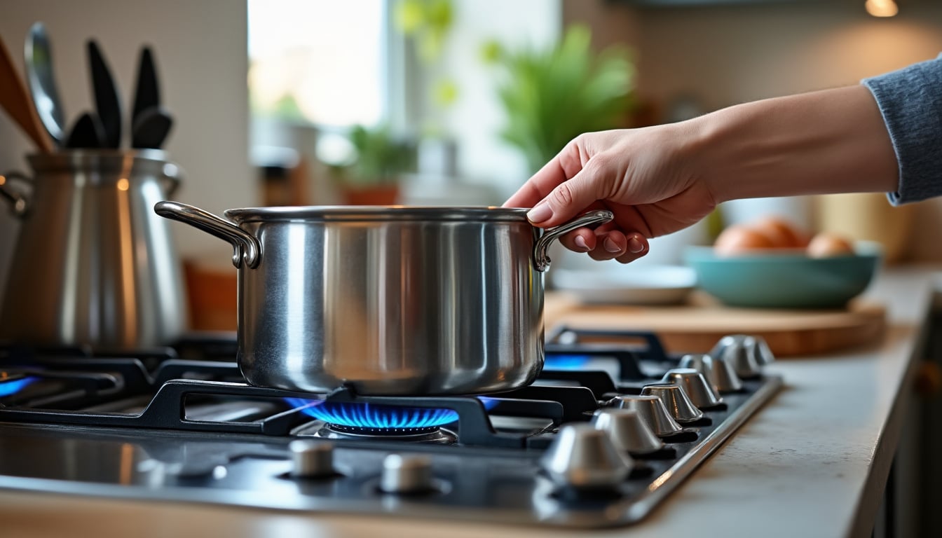 Illustration: Comprendre la cuisinière fonctionnant au gaz naturel domestique