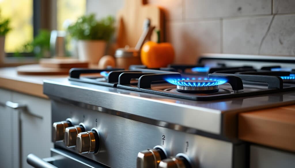Cuisinière au gaz de ville : guide complet pour installation et usage