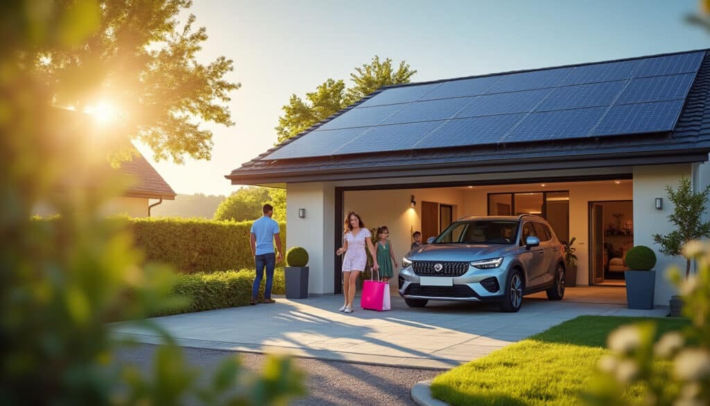 Garage voiture panneau solaire : protégez et produisez votre énergie