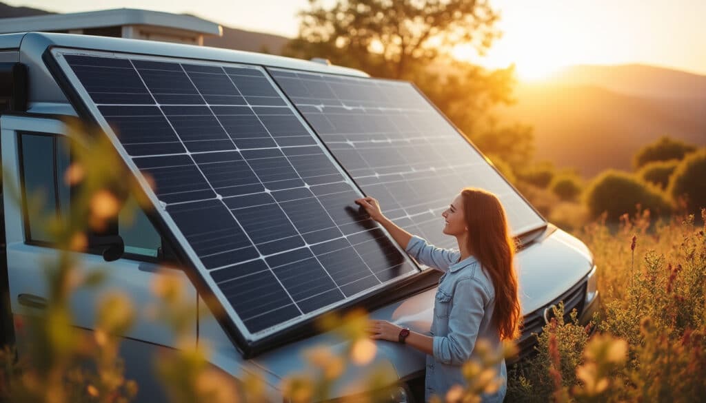 Panneau solaire flexible 400w : puissance et légèreté nomade