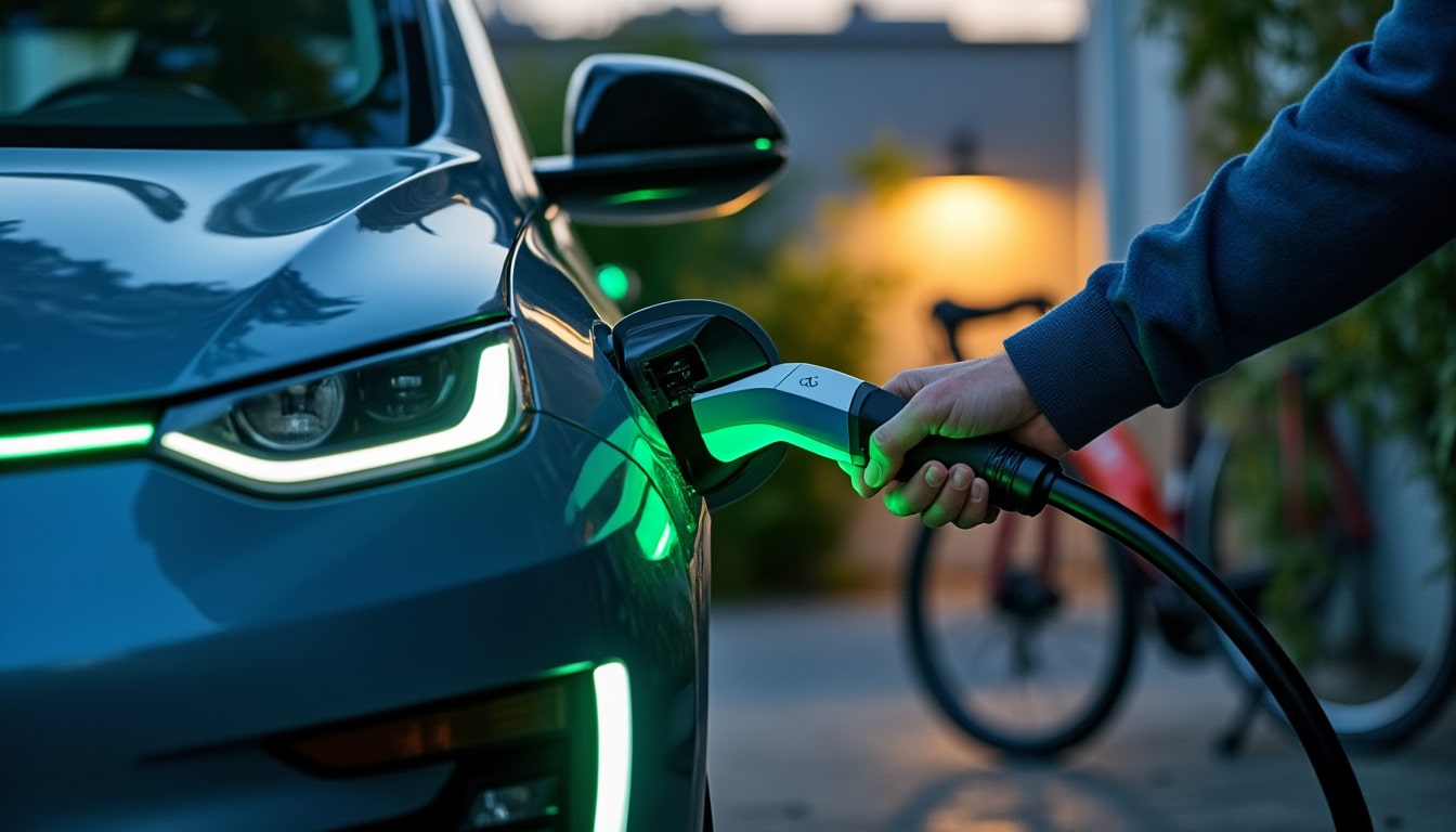 Illustration: Comprendre le fonctionnement d’une prise pour recharge de véhicule électrique