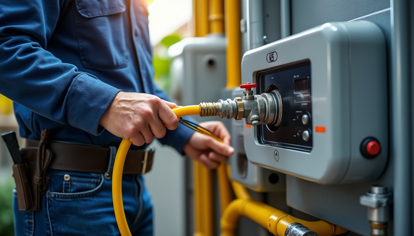 Raccord gaz de ville : guide complet pour installation et sécurité