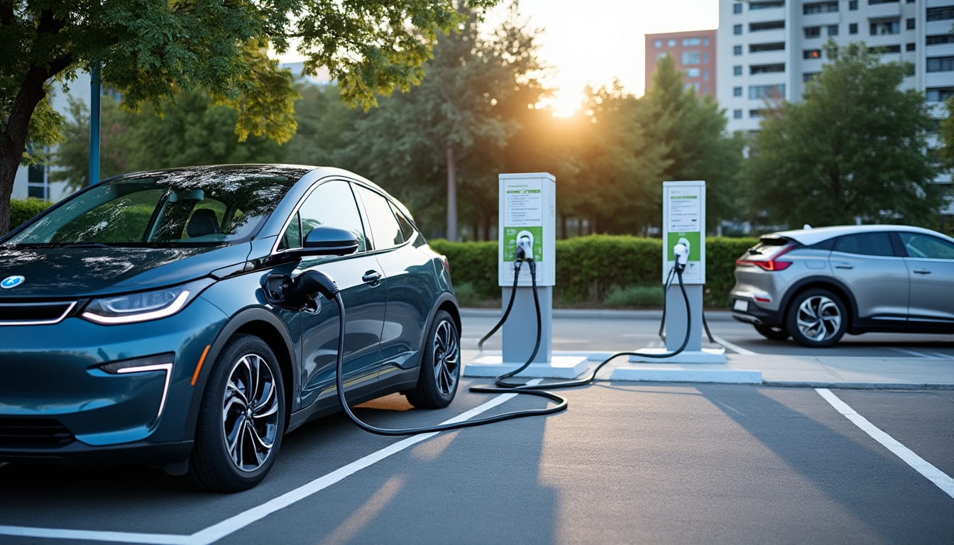 Illustration: Découvrir le cadre légal des parkings équipés de bornes de recharge pour véhicules électriques