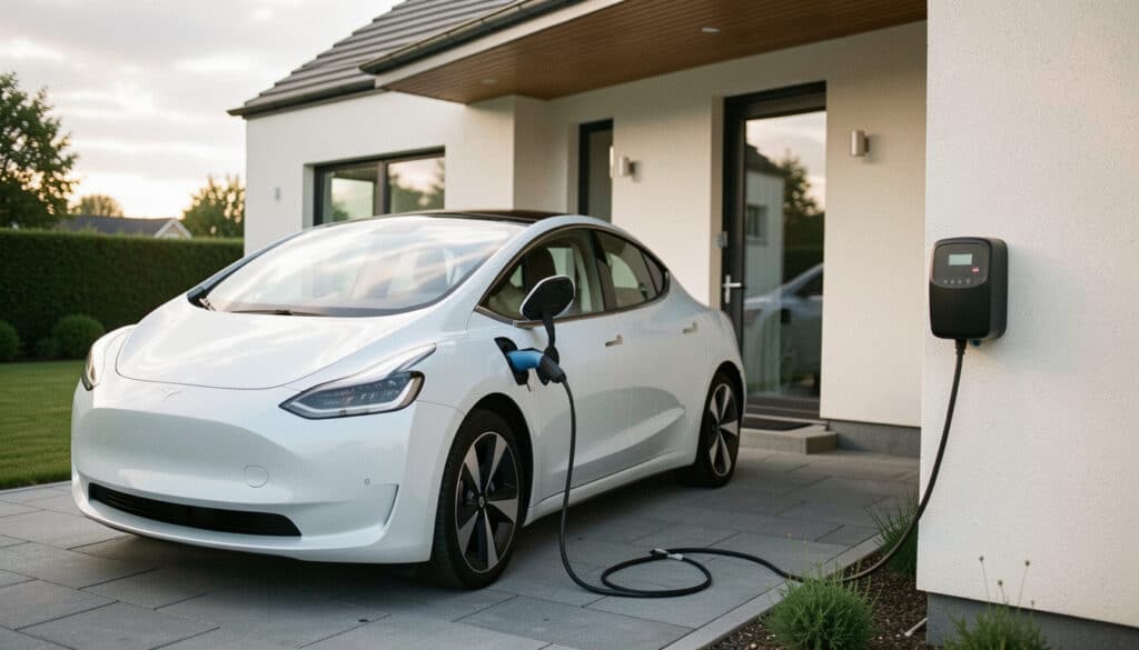 Recharger sa voiture électrique sur une prise normale