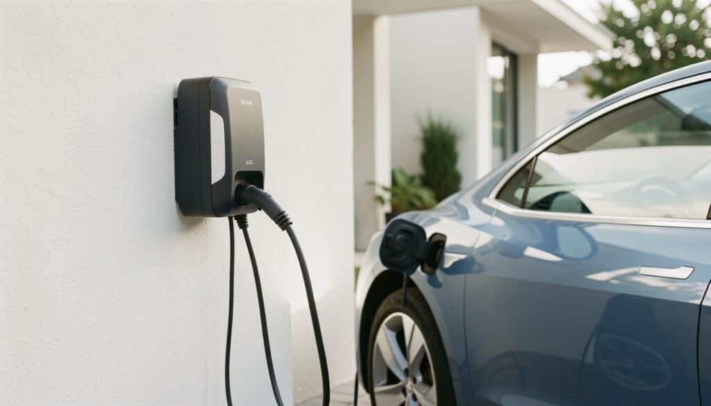Prise 32 A pour recharger une voiture électrique