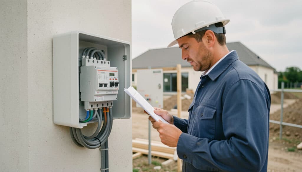Compteur de chantier provisoire : démarches et coûts