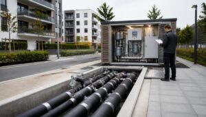 Réseau de chaleur urbain, contact et fonctionnement
