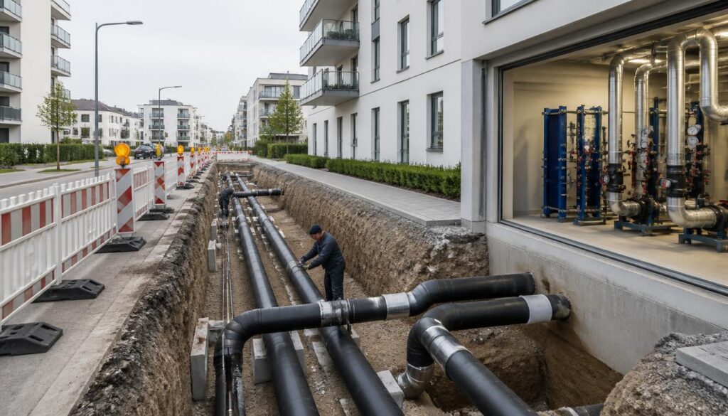 Réseau de chauffage urbain : fonctionnement et raccordement